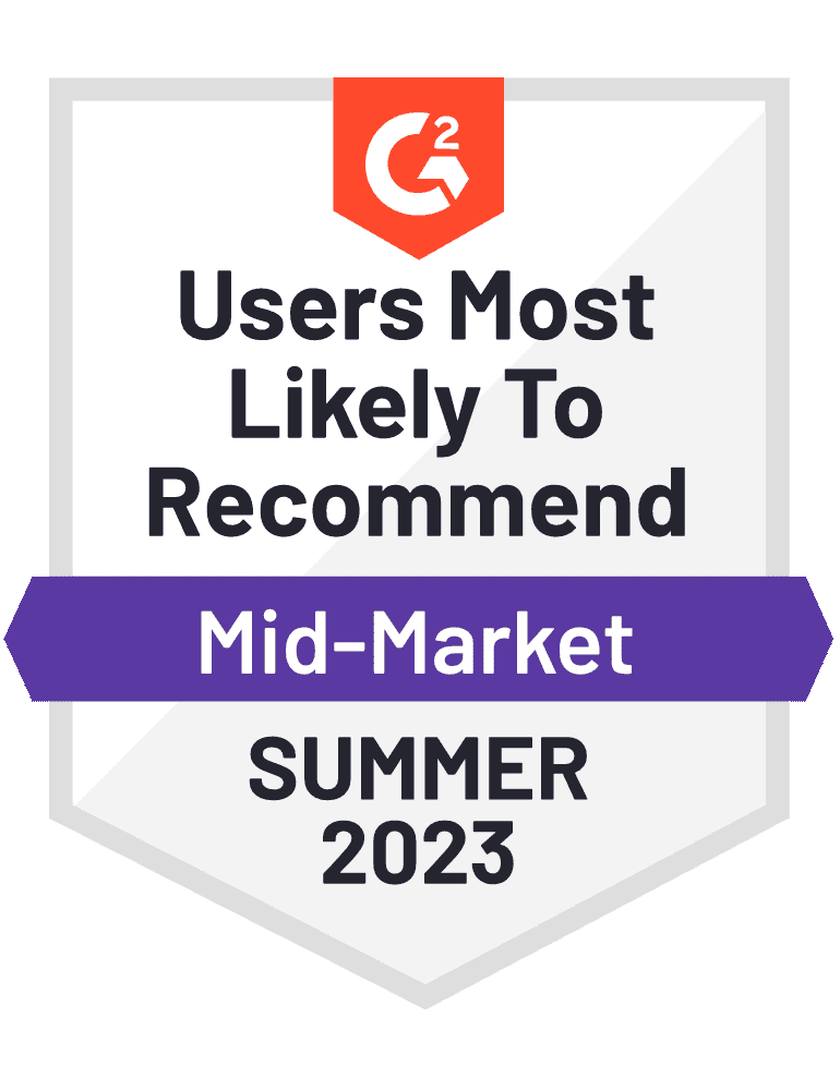 users most likely to recommend